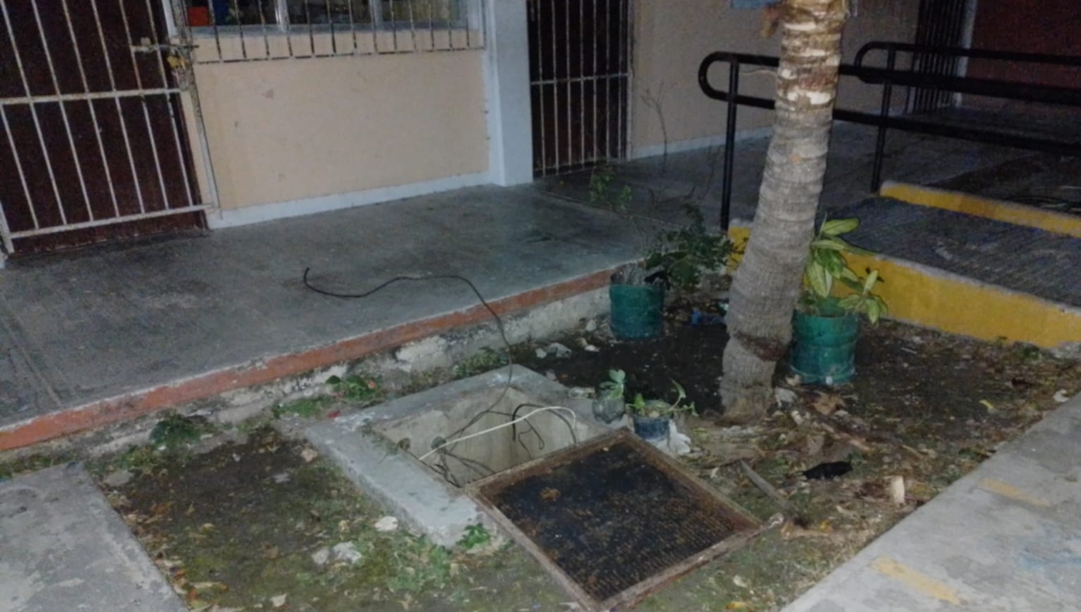 Roban cableado y dejan sin luz a Escuela Primaria en Escárcega