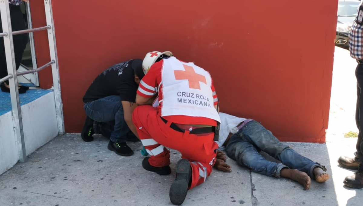 El hombre tenía heridas en la cabeza por lo que pensaron que estaba muerto