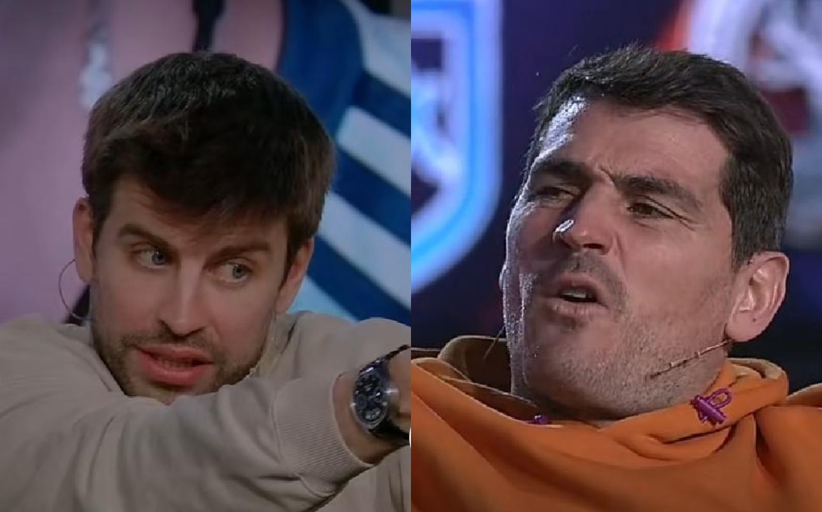 Casillas y Piqué tuvieron una acalorada discusión Casillas y Piqué tuvieron una acalorada discusión