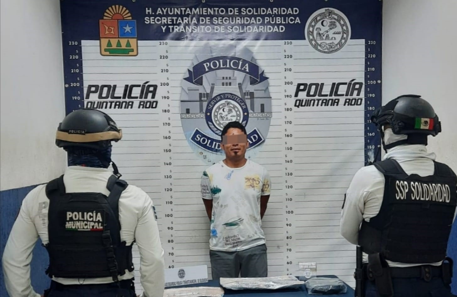 Se identificaron como Jorge "N", Faustino "N" y Jesús "N"
