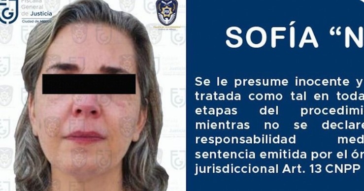 La mujer es acusada de ser parte del Cártel Inmobiliario