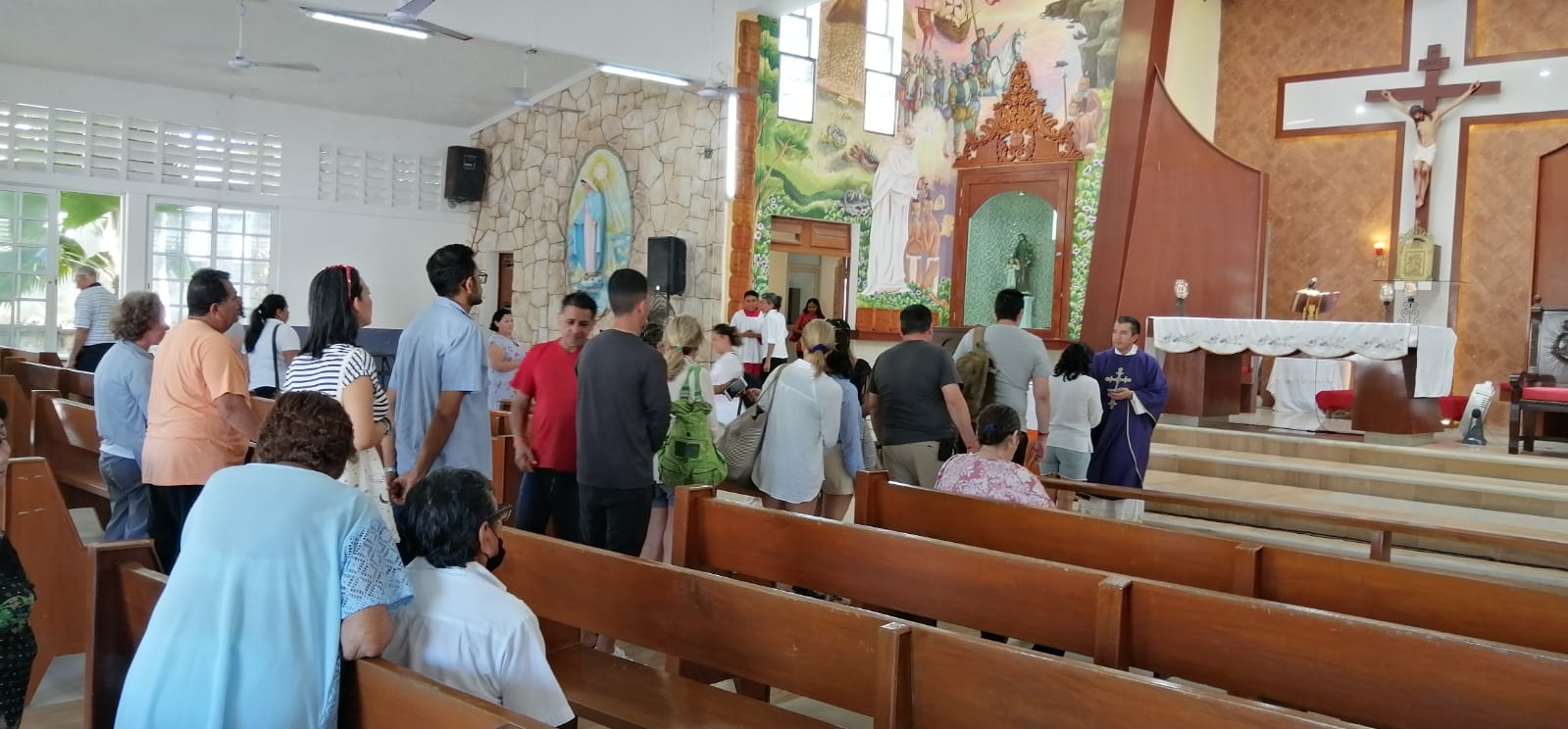 Párroco de Isla Mujeres recomienda reflexionar y ayunar durante los 40 días de Cuaresma