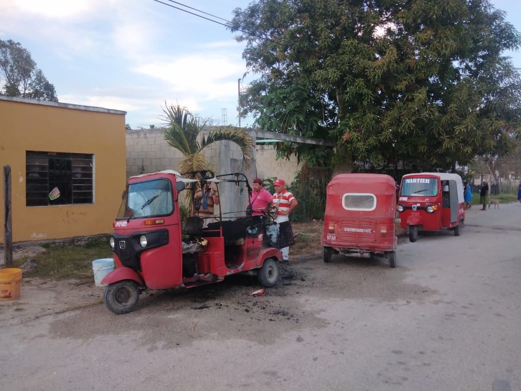 Minutos antes del accidente, dejó a un niño Minutos antes del accidente, dejó a un niño