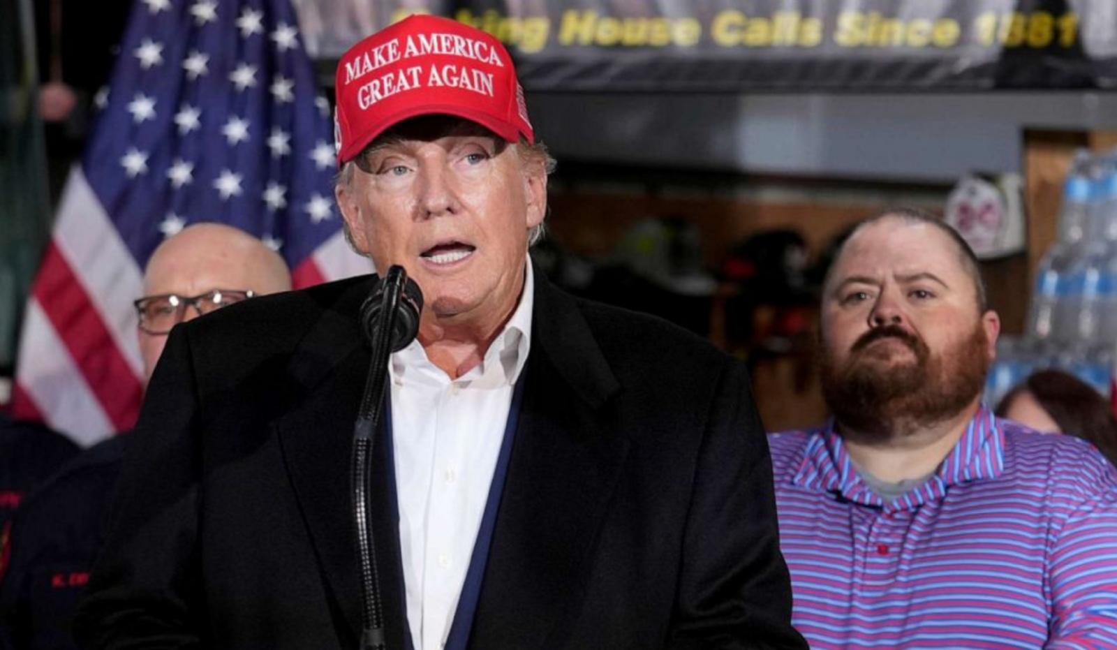 Donald Trump vista Ohio, Estados Unidos y aprovecha para criticar a Joe Biden