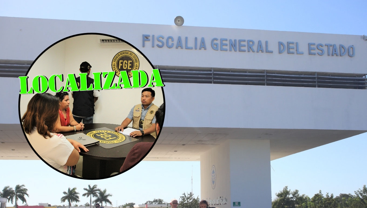 La menor fue localizada al Poniente de la ciudad de Mérida