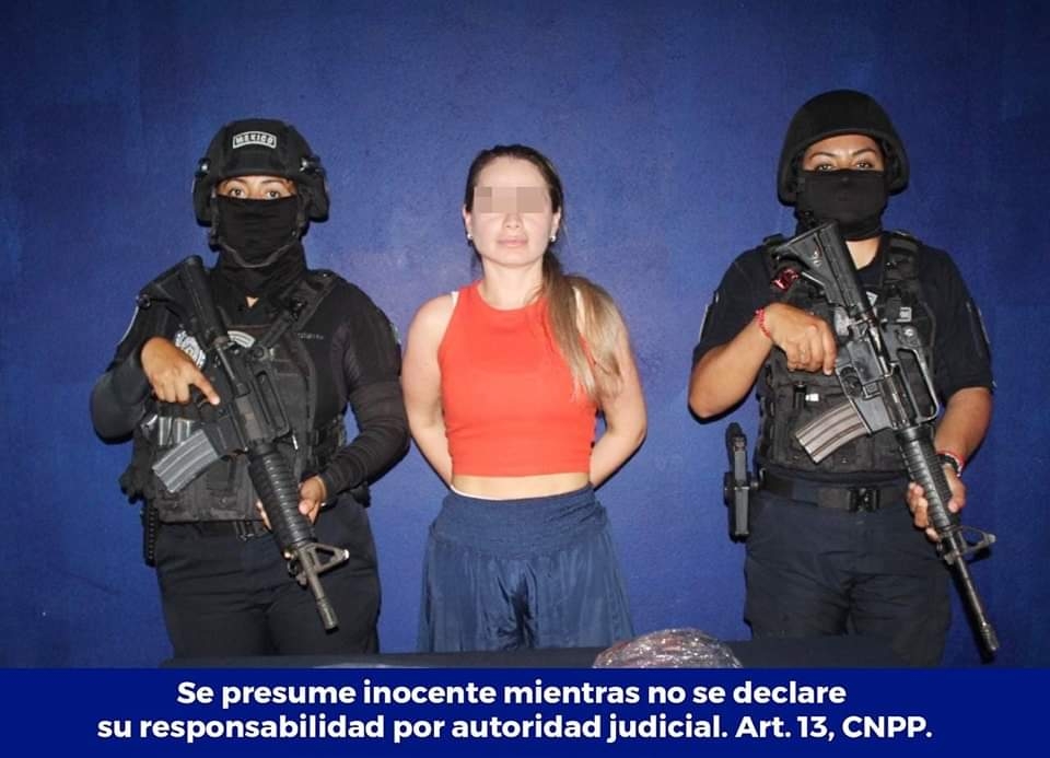 Se logra detención de colombiana por delitos contra la salud en Quintana Roo