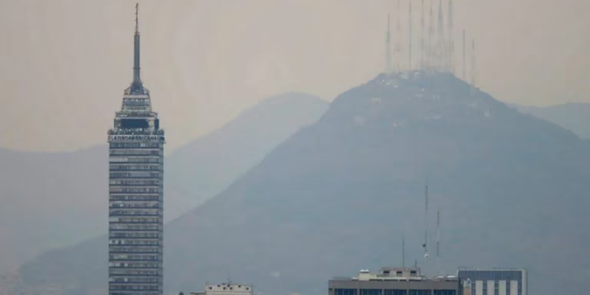 La mala calidad del aire aún se percibe en varios puntos de la CDMX. Foto: Especial La mala calidad del aire aún se percibe en varios puntos de la CDMX. Foto: Especial