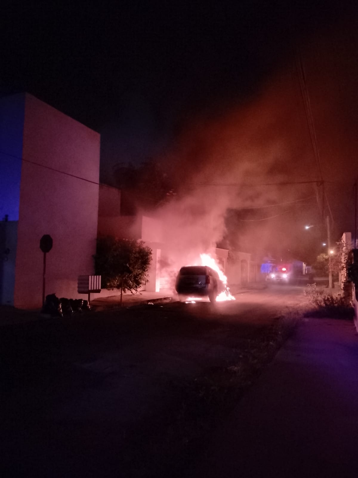 Los responsables huyeron del lugar