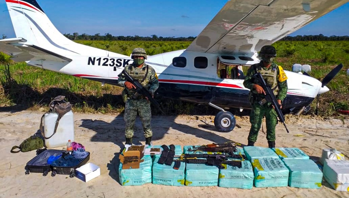 Se tuvieron diversas aeronaves decomisadas, así como el descubrimiento de pistas clandestinas en Campeche Se tuvieron diversas aeronaves decomisadas, así como el descubrimiento de pistas clandestinas en Campeche