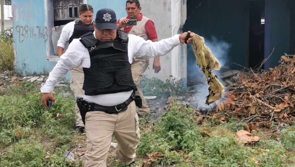 El incendio fue provocado por dejar una colilla de cigarro sobre un montón de basura