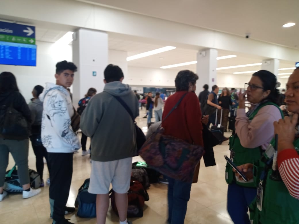 El Aeropuerto de Mérida reportó buena afluencia de pasajeros en este fin del primer puente de 2023