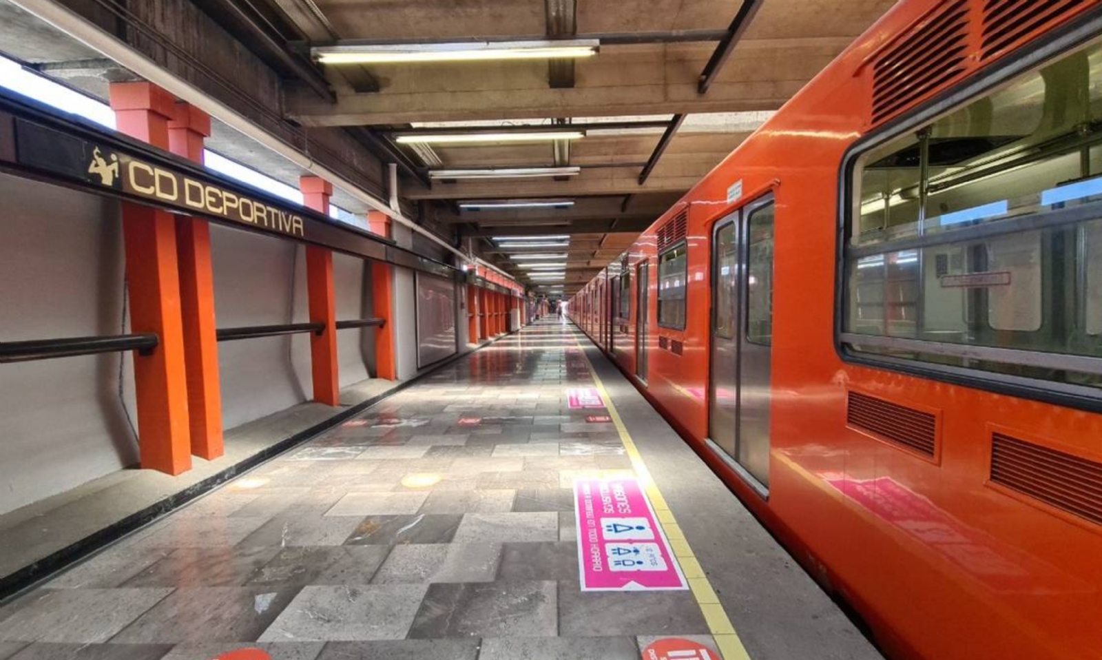 Línea 9 del MetroCDMX quedo parada Línea 9 del MetroCDMX quedo parada