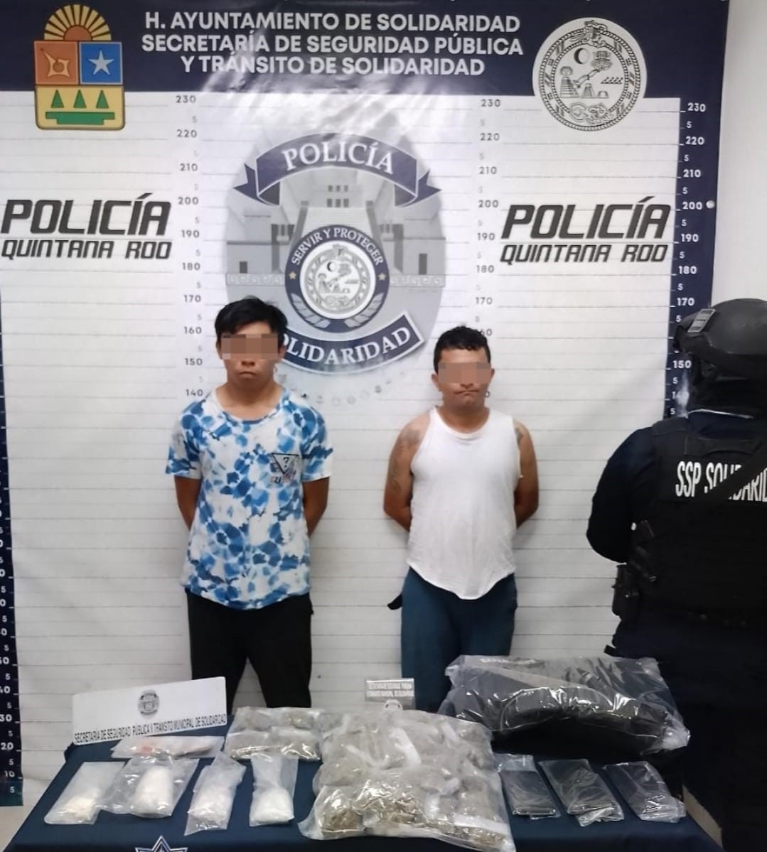 Los detenidos fueron identificados como Carlos "N" e Iván "N"