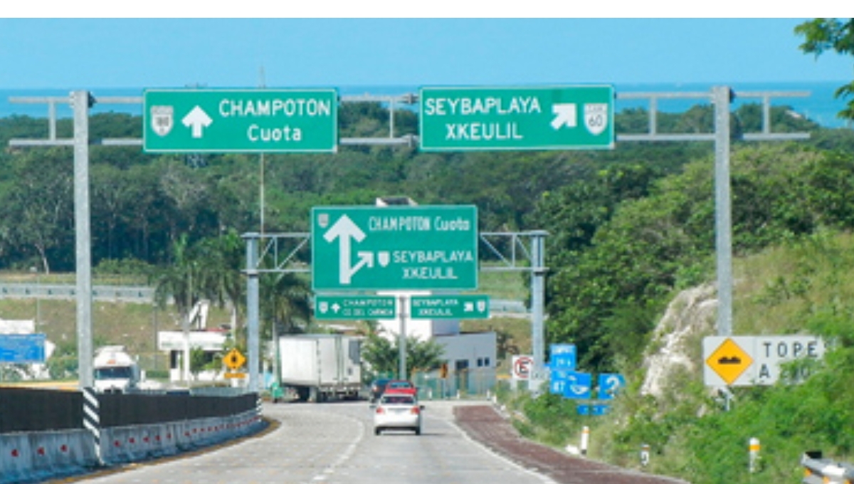 A pesar de encontrarse en malas condiciones la autopista Champotón - Campeche su precio será de 86 pesos