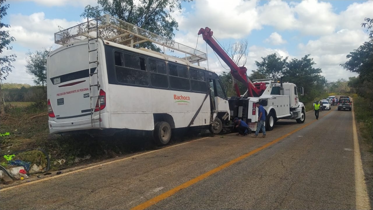 Seis personas fueron trasladadas a un hospital