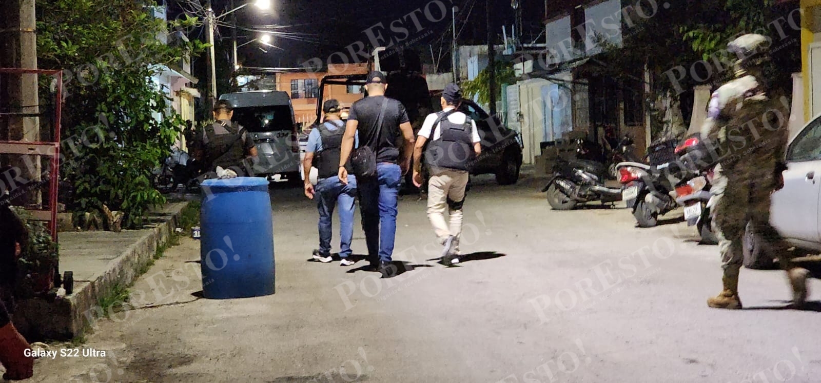 Elementos de la Policía de Investigación y la SEDENA realizaron el operativo Elementos de la Policía de Investigación y la SEDENA realizaron el operativo