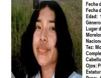 Menor desaparecida en Quintana Roo