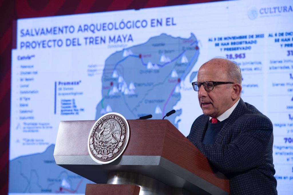 Diego Prieto, director del INAH habla sobre el proyecto Tren Maya