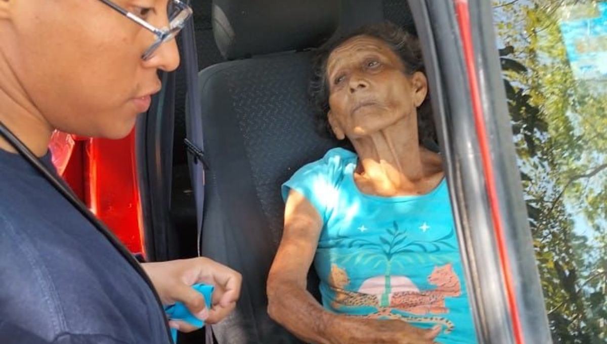 La mujer fue atendida por paramédicos de Chetumal