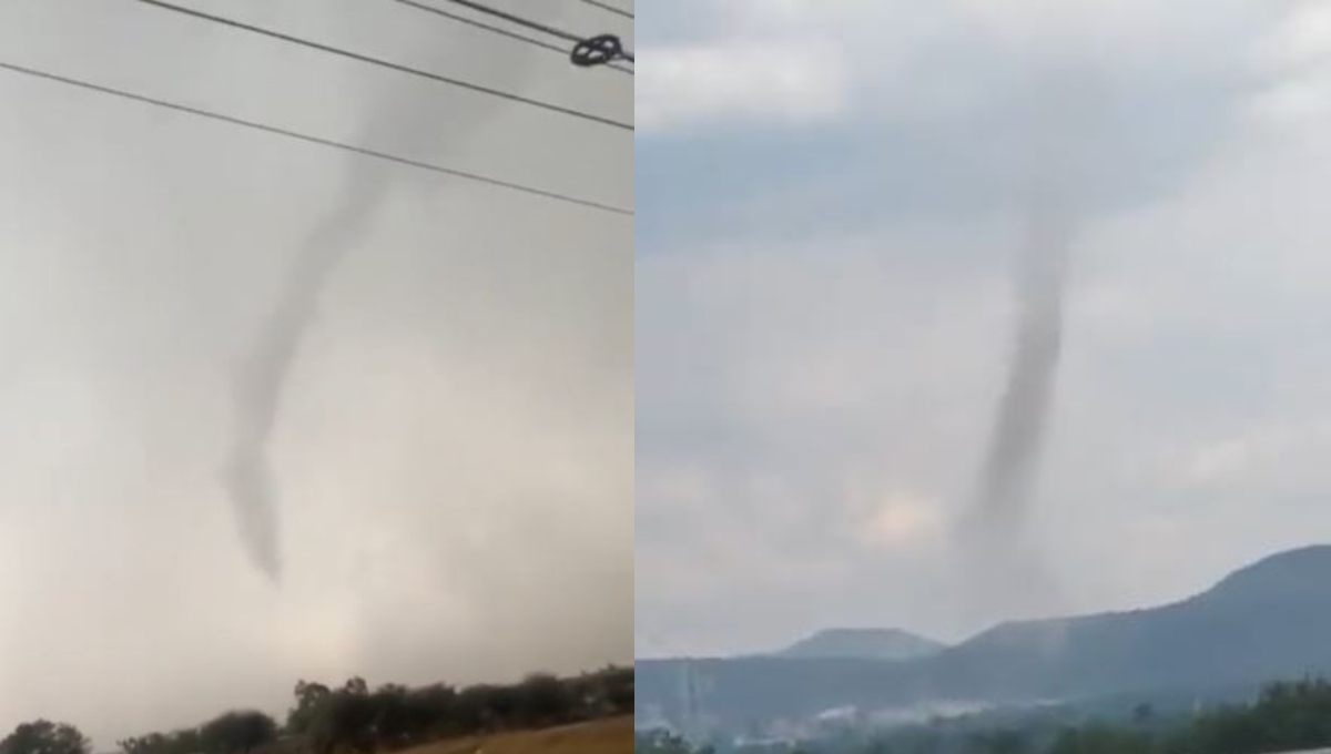 Los tornados fueron considerados inofensivos pero que causan daños materiales Los tornados fueron considerados inofensivos pero que causan daños materiales