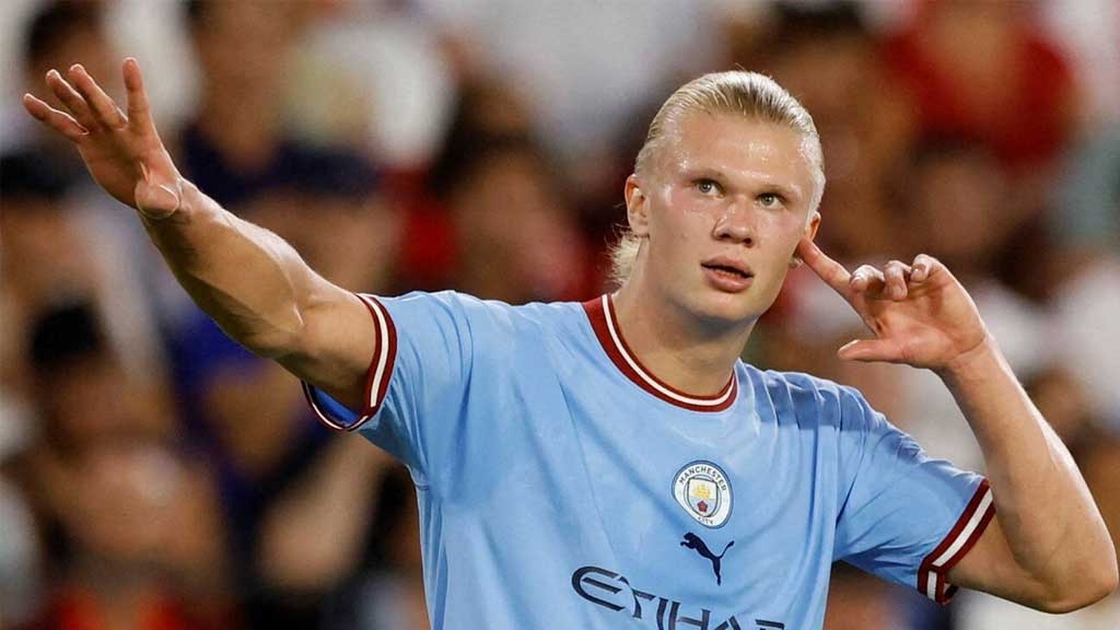 Erling Haaland sigue rompiendo récords con el Manchester City