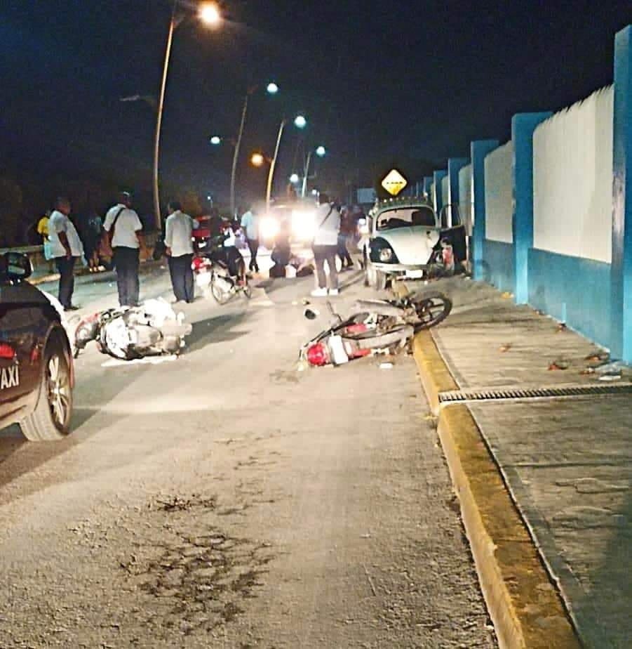 La zona fue acordonada por elementos de la Policía