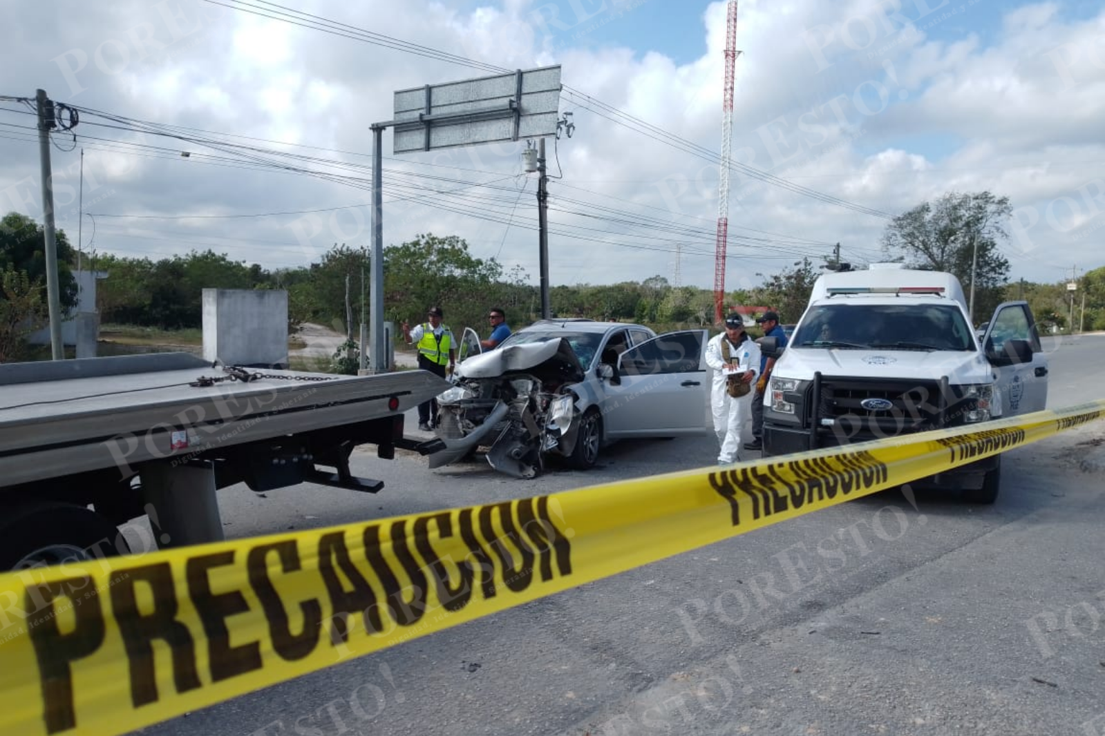 El conductor de un volquete fue quien ocasionó el accidente vial