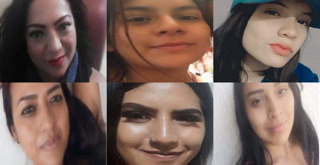 Mujeres desaparecidas en Celaya el pasado 7 de marzo