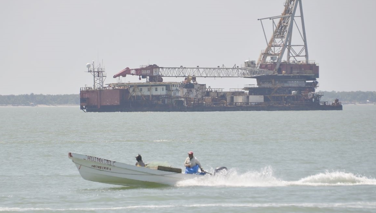 La extensión de las plataformas marinas les redujo el espacio para la pesca La extensión de las plataformas marinas les redujo el espacio para la pesca