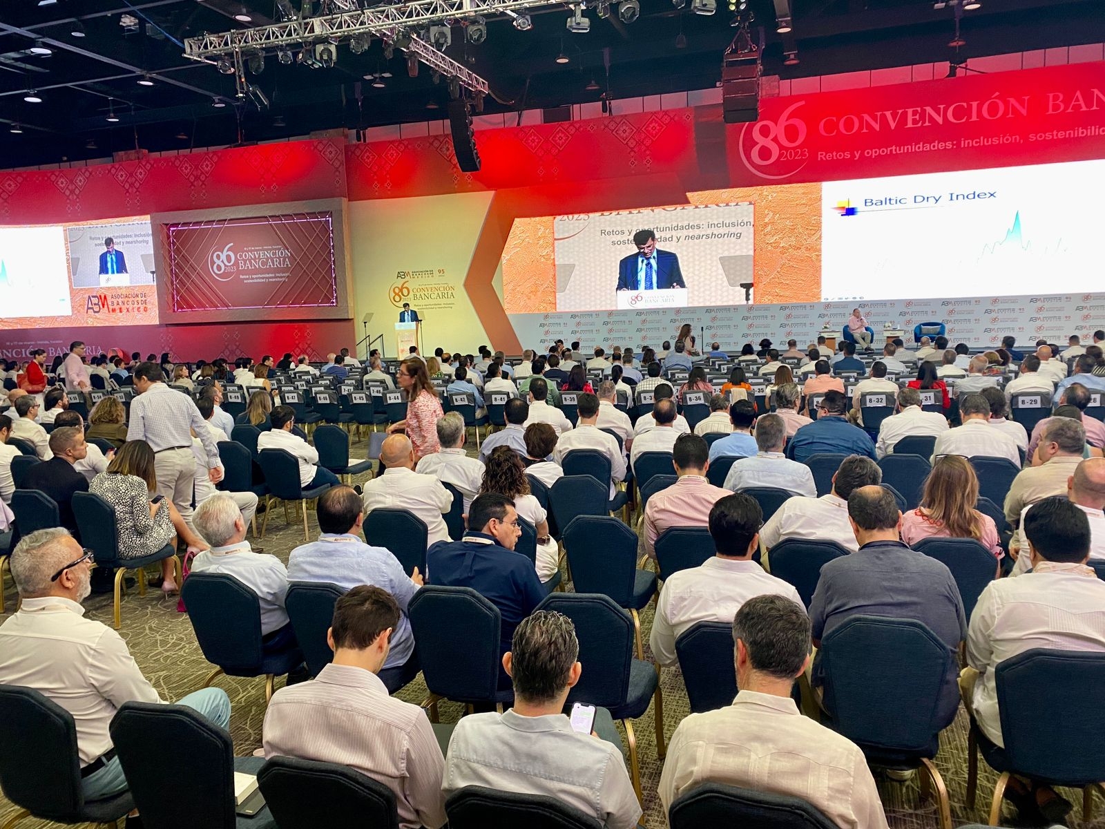 La Convención Bancaria 2023 cerrará este viernes La Convención Bancaria 2023 cerrará este viernes