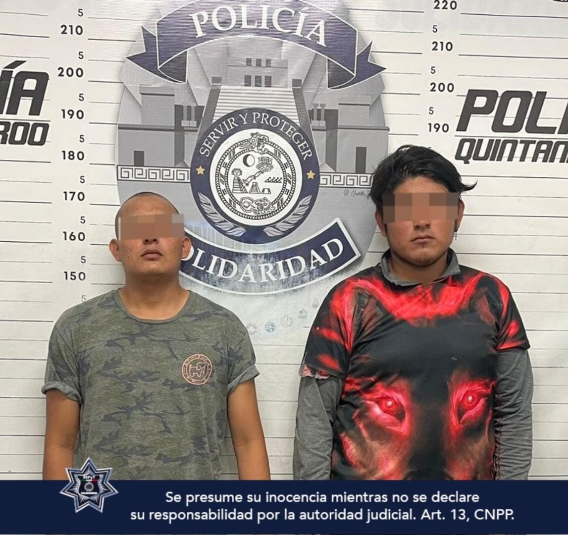 Playa del Carmen: Aseguran cinco motos reportadas como robadas y detienen a dos hombres