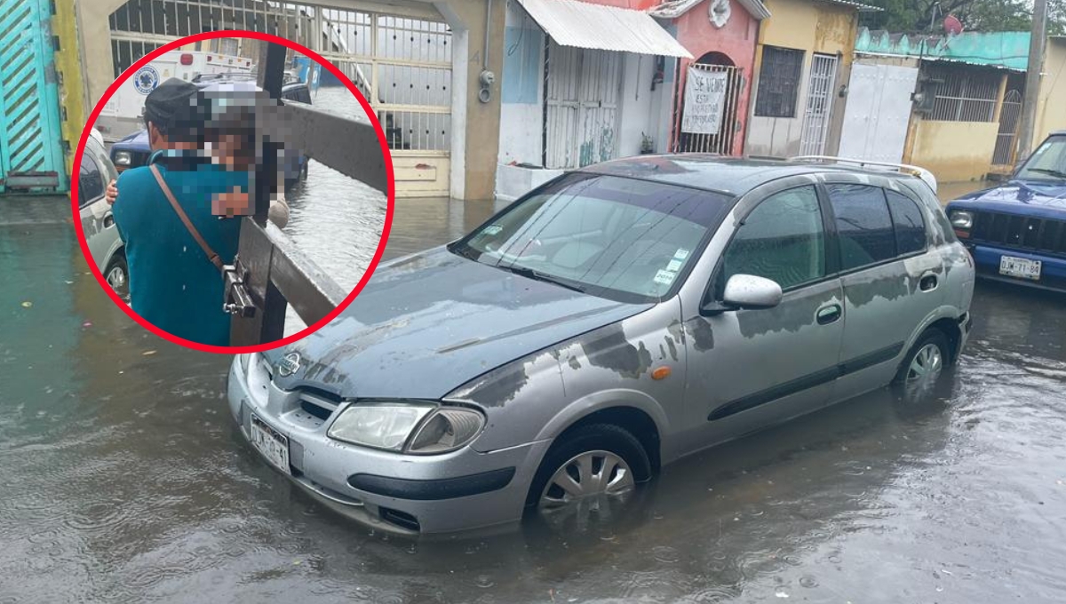 Los menores se encontraban a punto de desmayarse cuando fueron rescatados Los menores se encontraban a punto de desmayarse cuando fueron rescatados