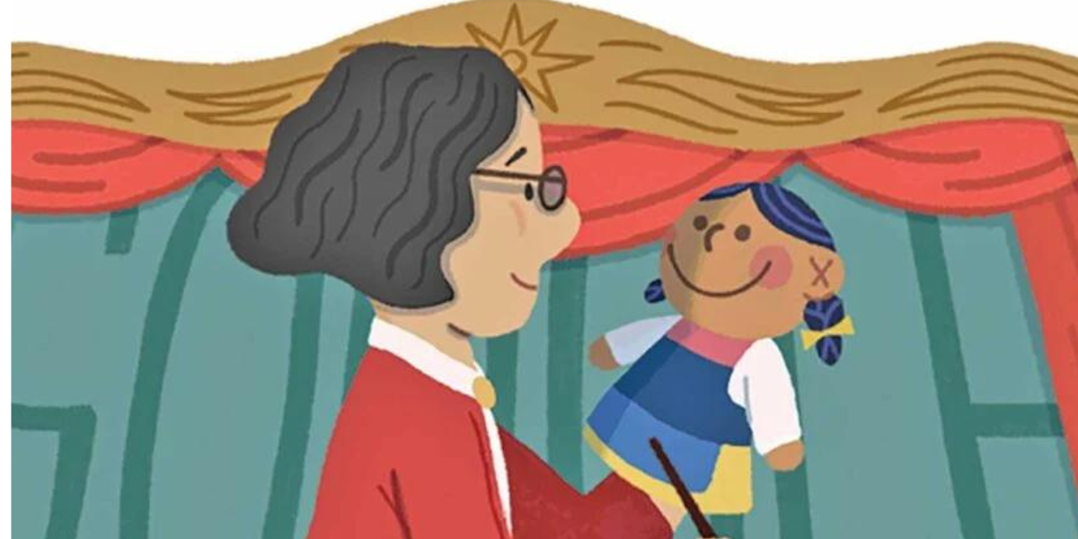 Así luce el doodle de Google. Foto: Especial