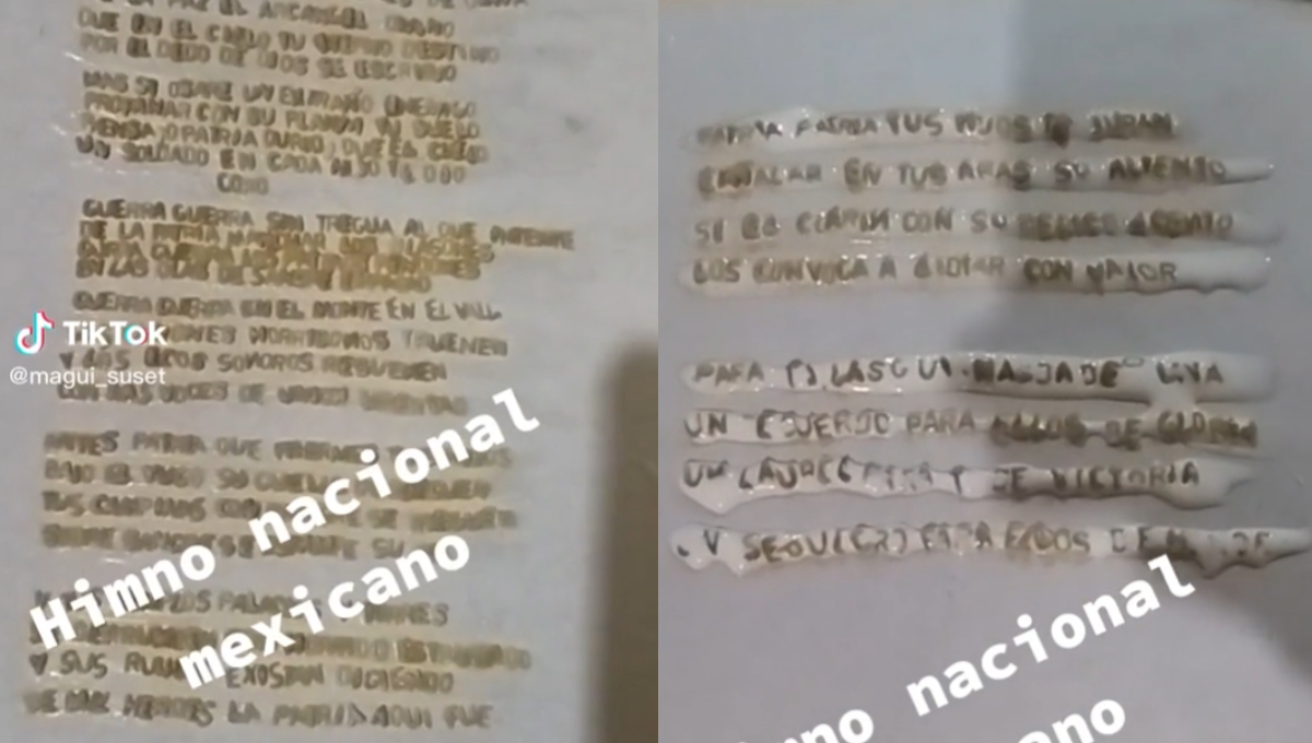 Pese a la complejidad, la madre ayudó a su hija a cumplir con la tarea