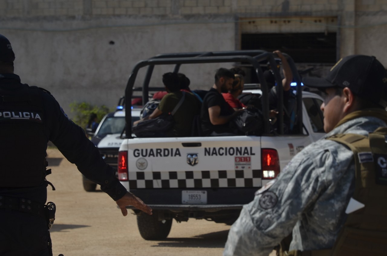 Los indocumentados son de varias nacionalidades