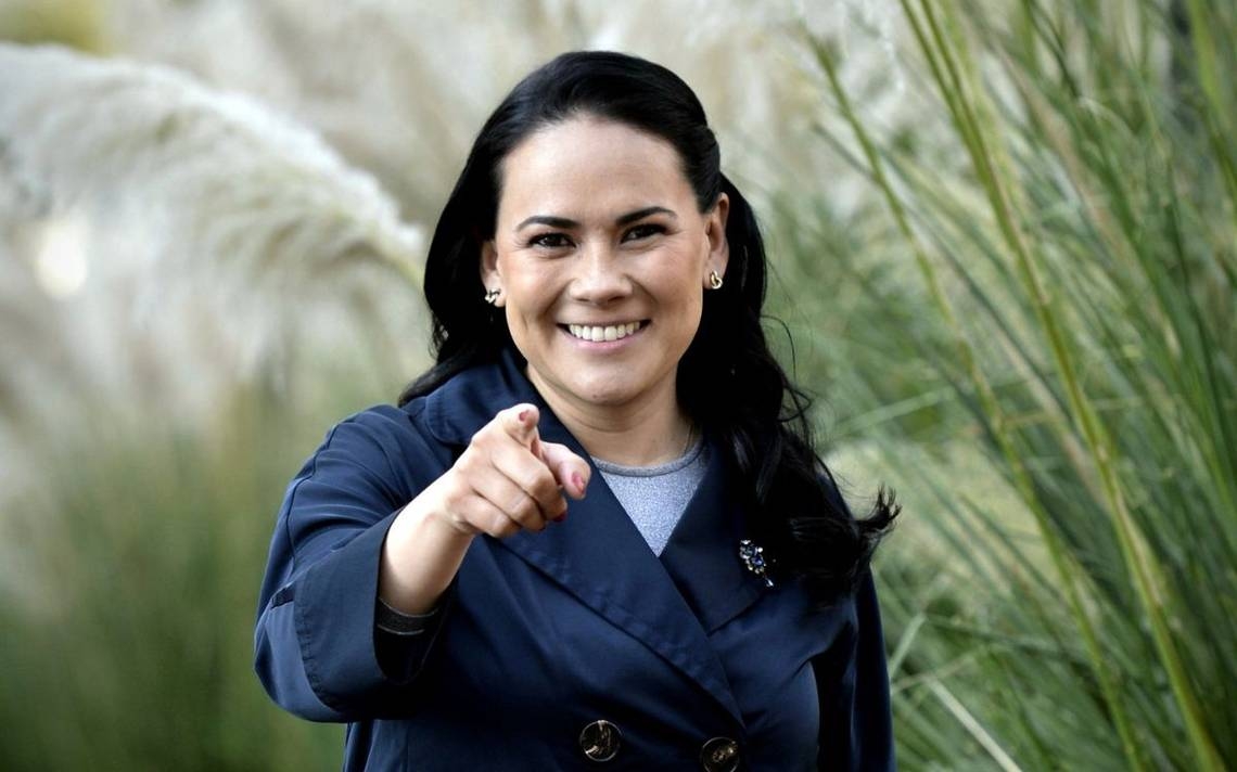 Alejandra del Moral, candidata a la gubernatura del EDOMEX.
