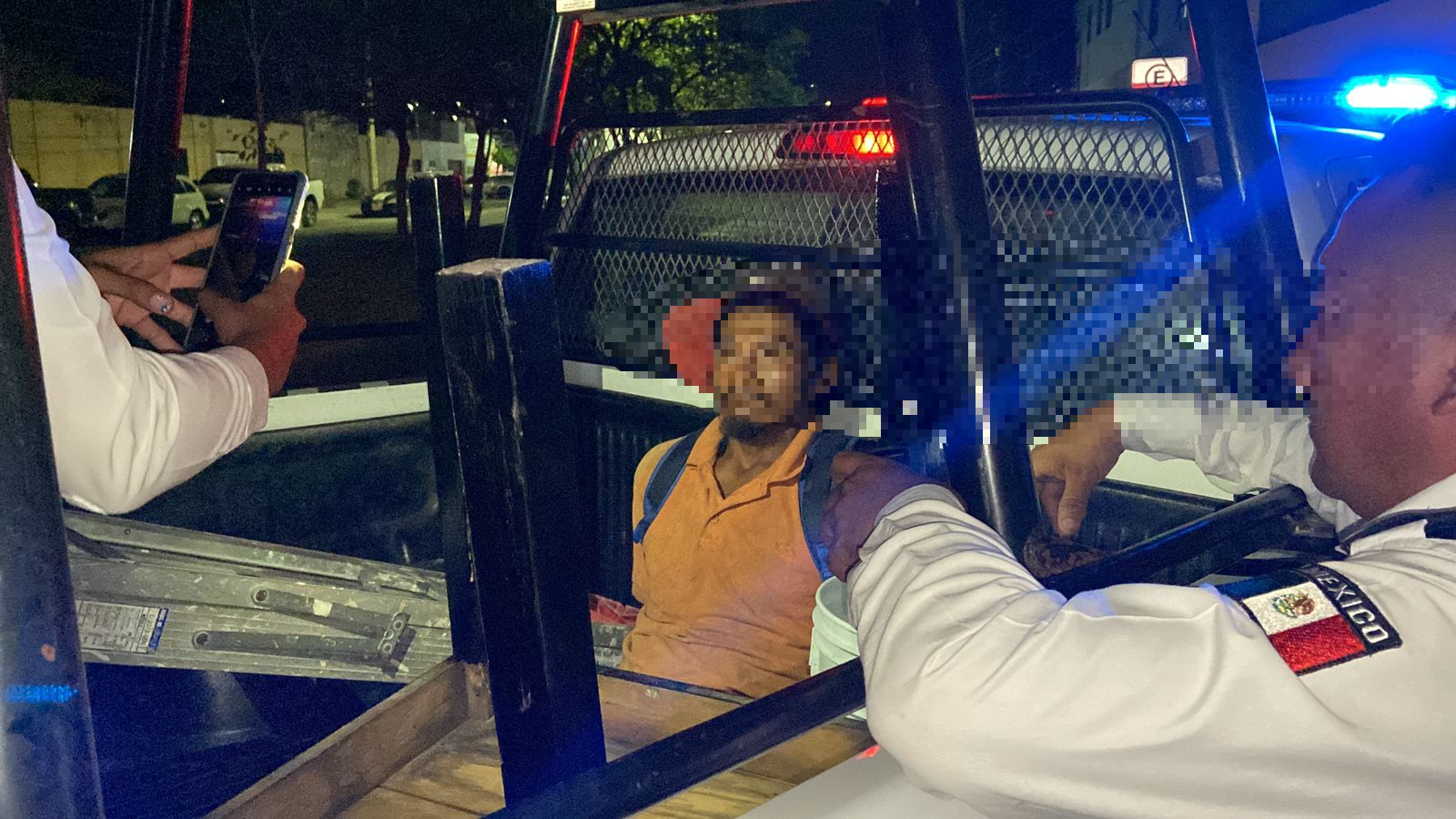 El ladrón fue identificado como el “chocó”