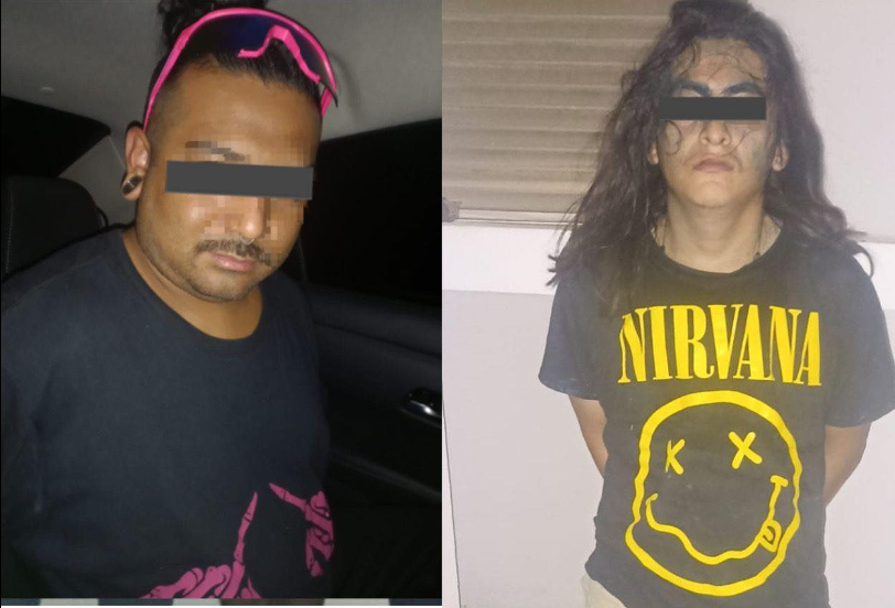 Elementos de la Secretaría de Seguridad Pública detuvieron a dos hombres y dos mujeres por su probable responsabilidad en los daños ocasionados y en las agresiones contra servidores públicos.