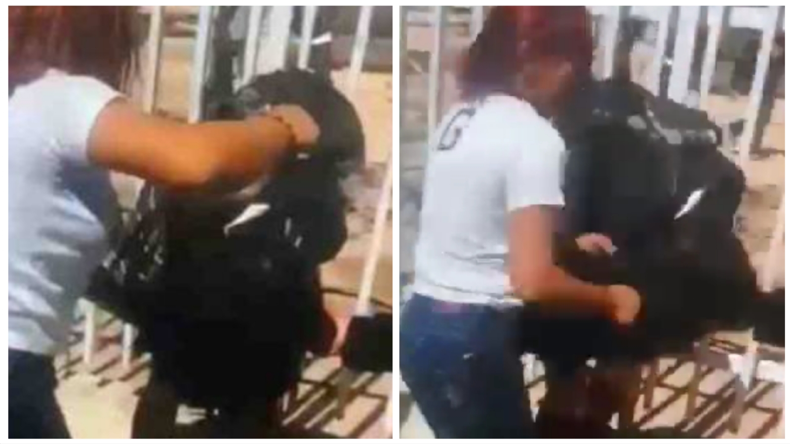 La pelea entre ambas alumnas fue captada en video y difundida en redes sociales.