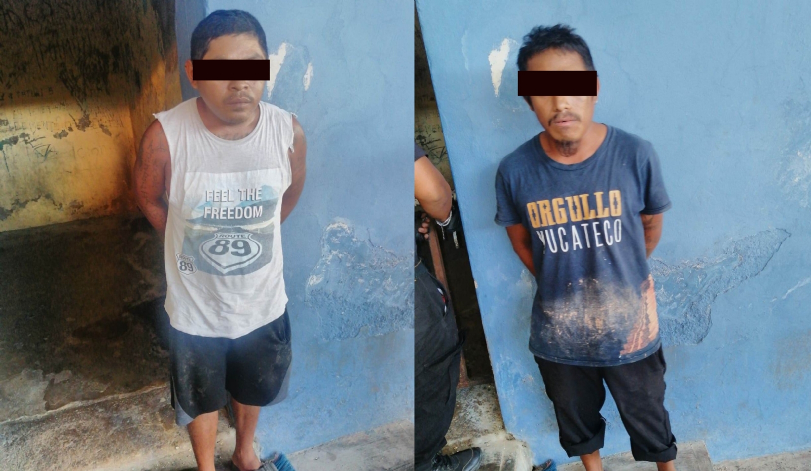 Una de las afectadas identificó a los hombres como los ladrones que entraron a su casa Una de las afectadas identificó a los hombres como los ladrones que entraron a su casa