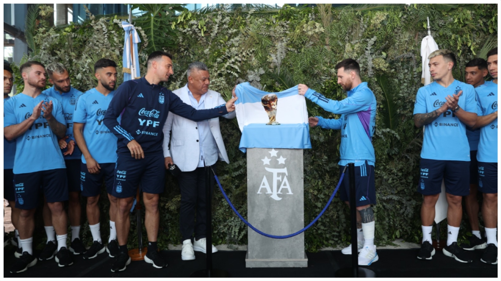 Messi describió este reconocimiento como el "más lindo" que ha recibido en toda su carrera.