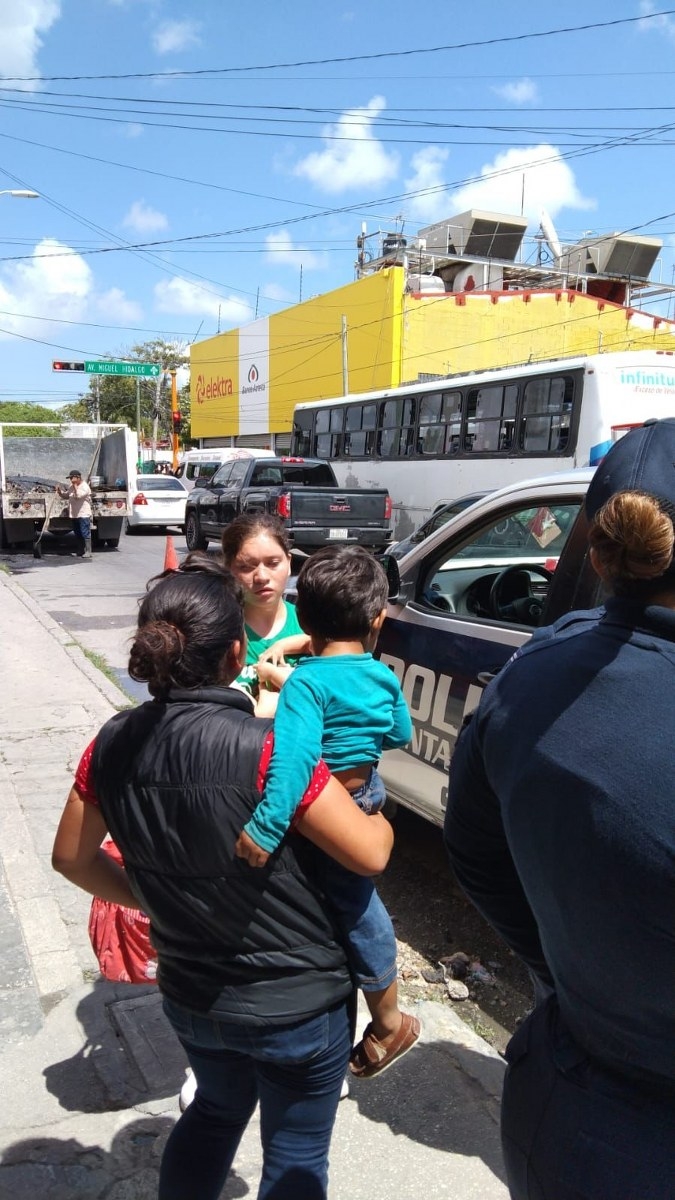 Varias personas se alarmarán y falsamente se difundiera en redes sociales que se trataba del robo de un menor