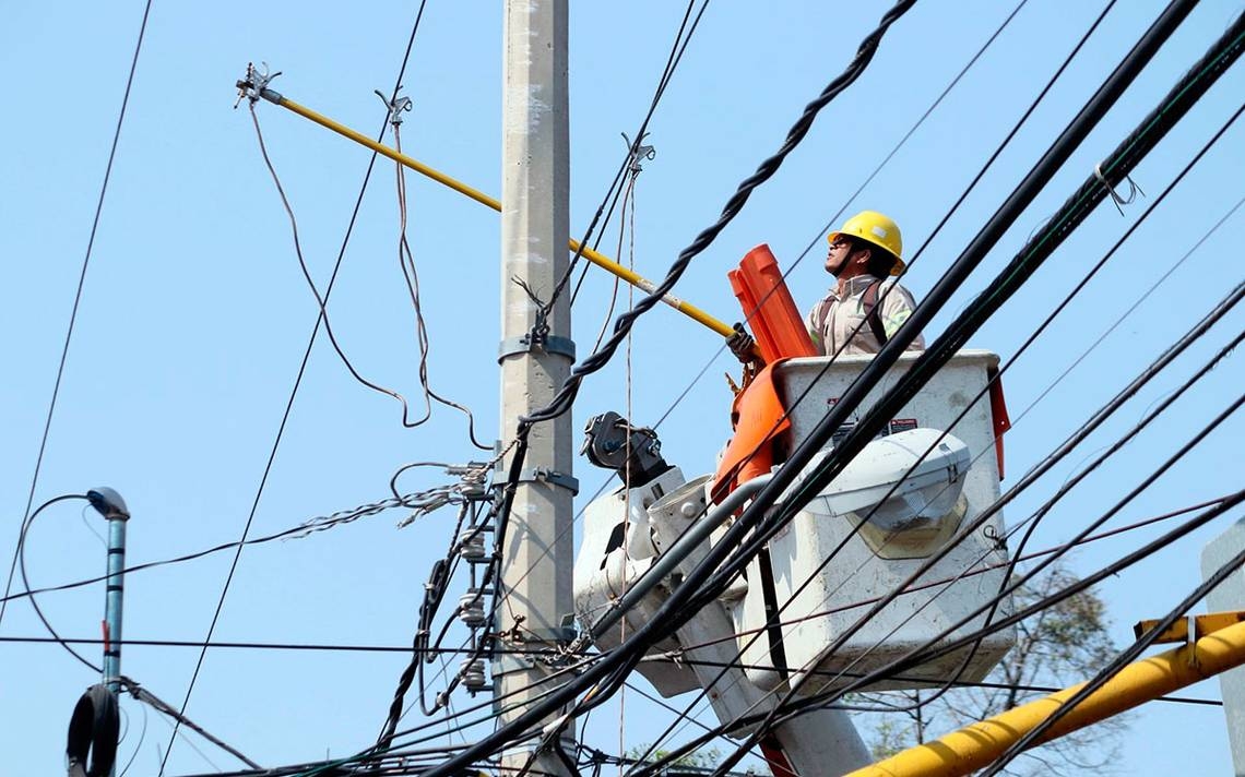 Estos cortes de luz serán de 8:00 a 14:00 horas