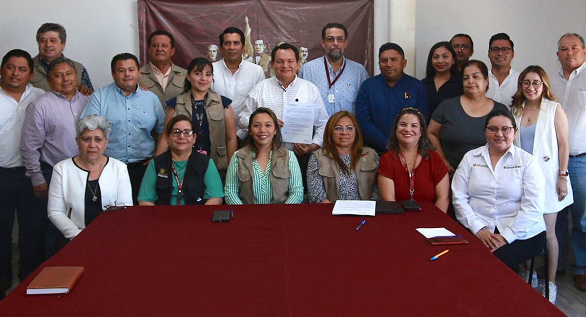 Dependencias firmaron un convenio de colaboración