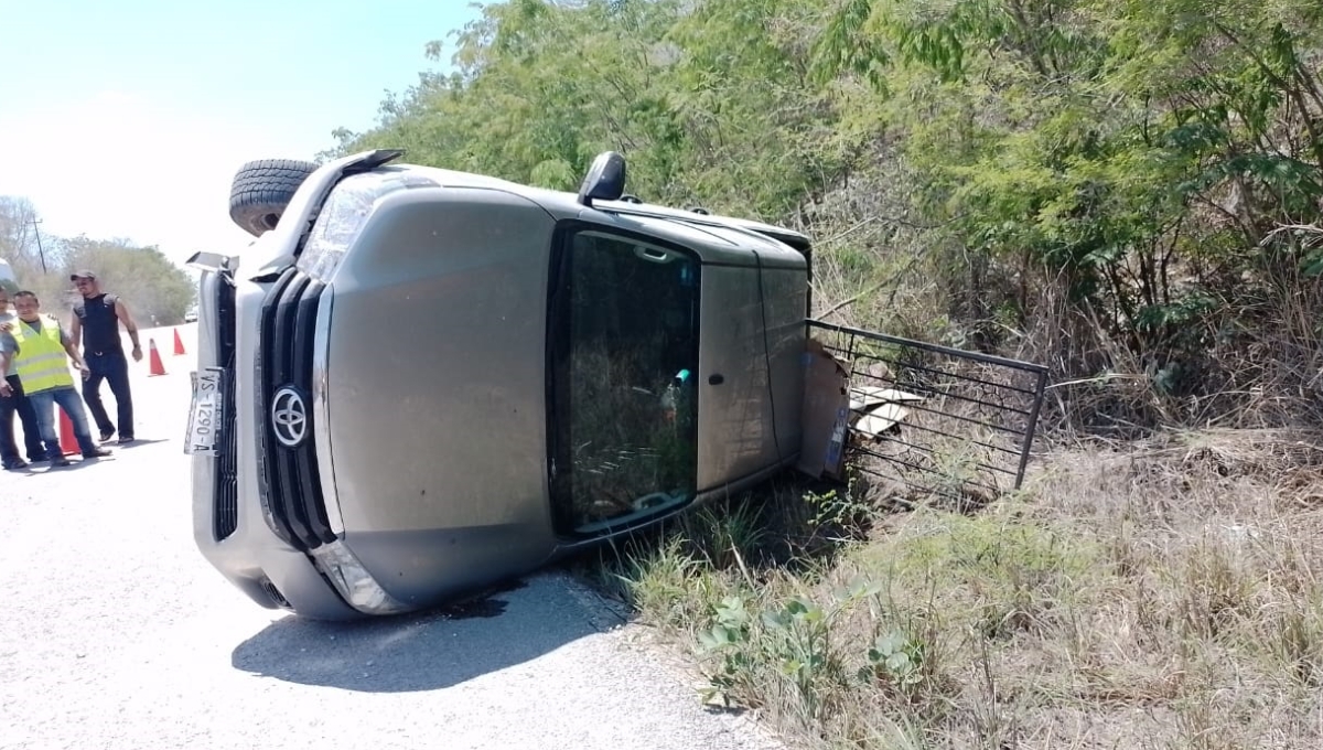 El conductor salió ileso del accidente El conductor salió ileso del accidente