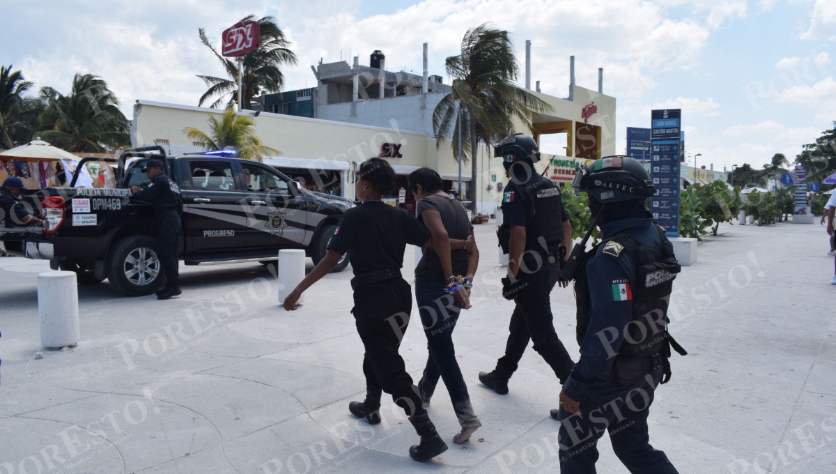 La mujer ebria fue trasladada a la cárcel municipal de Progreso La mujer ebria fue trasladada a la cárcel municipal de Progreso