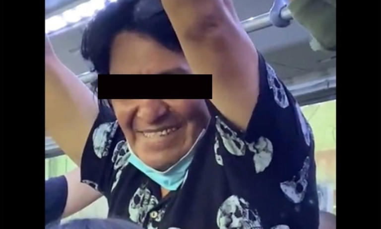 Acosador que hace señas obscenas termina exhibido en redes sociales Acosador que hace señas obscenas termina exhibido en redes sociales