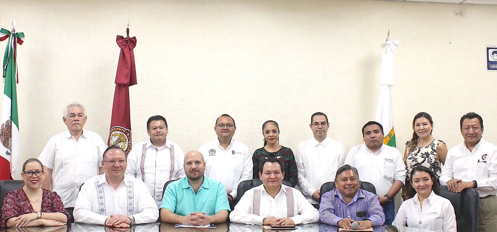 El delegado Joaquín Díaz Mena fue el invitado de honor en la toma de protesta del nuevo Comité de Vinculación Sectorial de la SEP