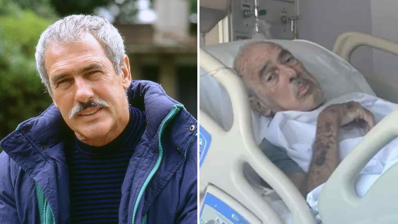 El actor fue diagnosticado con cirrosis, enfermedad que ha provocado que pierda peso y se debilite