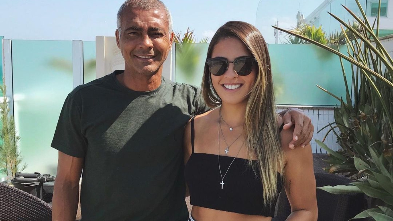 Romario y su hija, quien acaba de convertirse en mamá. Foto: Especial Romario y su hija, quien acaba de convertirse en mamá. Foto: Especial